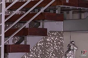 tasha reign sucks that dildo casually.