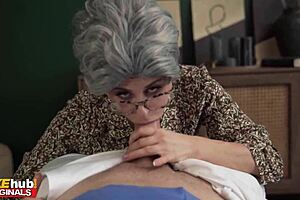 BLONDE VICKY VETTES CRYSTAL DILDO PLAY IN PRIVATE