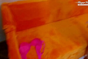 Busty milf stella enjoys homemade activities during an interview