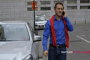 Female Slave Flashes and Gets Slapped in Forest!