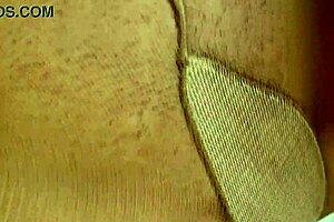 Teasing slut in pantyhose talks dirty 😈