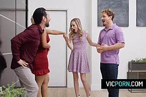 Lisa Demarco Gives Rimjob Bent Over