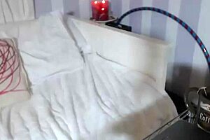 i watch maxine x in red lingerie getting horny with her big tits and wet pussy