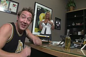 Fucking blonde milf Melanie Monroe hard