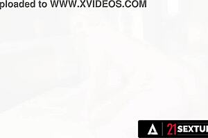 Gorgeous Blonde Vera Jarw Takes Two Big Cocks in Both Holes