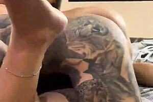 begged him to wreck my pussy hard, tattooed stud didn’t disappoint