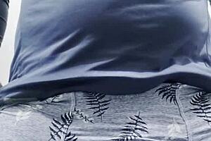 Asian step-sis offers wild bedroom action via international call sex service!!