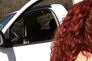 Shannon Kelly, Redhead MILF, Rides and Sucks Big Cock Like a Pro