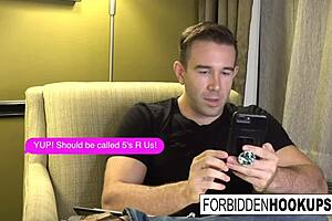 Watch this horny guy fuck his wife's sister!