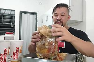 eating the biggest burger king from x videos, a milf adventure in the spotlight.
