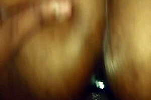 Latina woman enjoys homemade fun