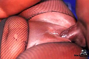 Monika fox poses naked smearing cream on body and butt at home