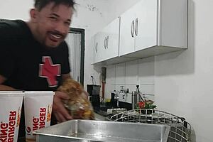 eating the biggest burger king from x videos, a milf adventure in the spotlight.