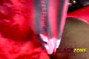 A lovely moment with Father Christmas Santa enjoying himself at home.