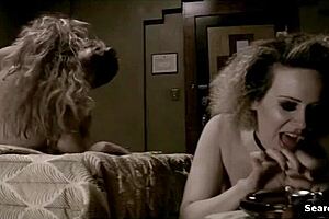 hey Sarah Paulson, what’s with that steamy scene?