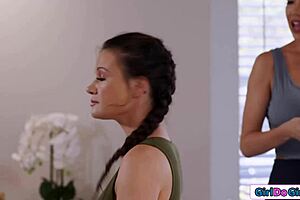 Unexpected massage turns into a relaxing session.