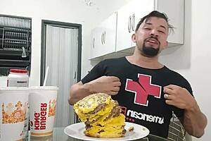 eating the biggest burger king from x videos, a milf adventure in the spotlight.