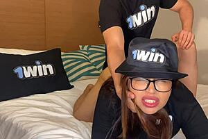 Latina amateur in closeup homemade video