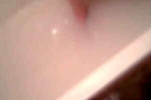 Relaxing in a hot bathtub with friends.