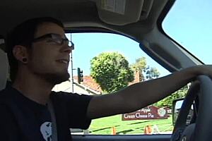 Why Is This Brunette Mom Licking And Fucking That Boy's Big Cock?