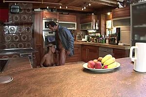 mia leone, naughty spanish maid, ready for action