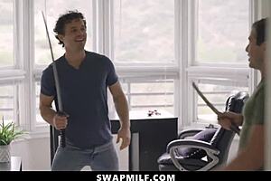 Chunky Sofia Rose Gets Dicked On The Kitchen Counter By Rome Major