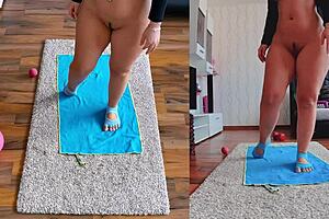 Amateur Couple with Tattoos Bounces on Cock in Cowgirl Until Cum