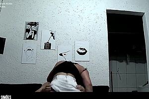 damn he's pounding huge cock into my tight pussy