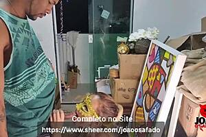 married milf craving neighbor's monster cock for creampie pov 😈