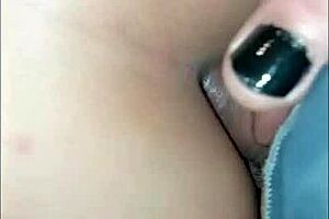 Brunette Anal Fucked by Crossdresser, Moans Drive You Wild