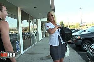 horny blonde milf with big ass fucked by big cock