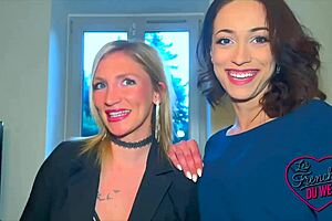 Irina and jade explore european lingerie with friends