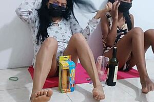 Hot stepmom fulfills her stepfamily's needs with big ass and tits!