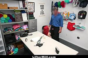 lilian stone caught stealing and blowing!