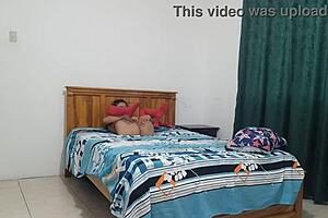 stepmother in lingerie readies for intense sex with big delicious vagina