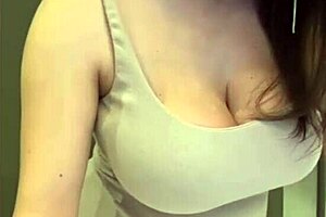 My stepmom's got this elastic ass and big milky tits, and she shows 'em off so good, I can't help but stare at her pussy too