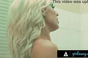 Futuristic Milf Takes Vintage Nerdy Girl's Virginity In Rough Passionate Lesbian Threesome!