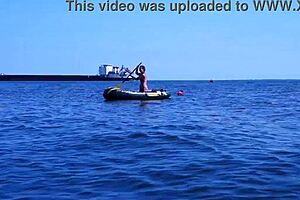 Floating wild on Volga River boat! 🚤