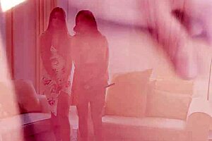 Stepmom and teen share the neighbor's big cock.