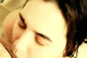 She gets face fucked till she pukes in the shower