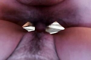 i got my tight pussy fucked by a monster cock and cum covered everywhere