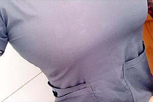 why does my stepmom touch herself so weirdly in bathroom?