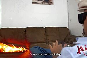 Skinny teen gets a big dick during porn audition and achieves great orgasm