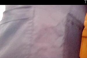 why does my stepmom touch herself so weirdly in bathroom?