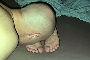 He Licked Stepmother's Soles and Finished on Them