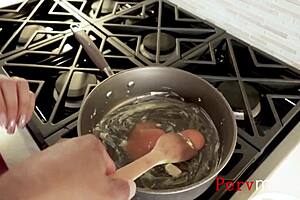 getting head from big tits stepmom while cooking eggs before fertilizing her.