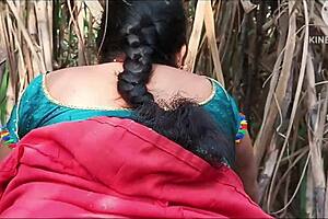 desi indian wife endures hard outdoor anal sex with husband in village