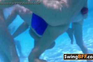 Stunning ladies savoring pussy while swinger partners watch closely