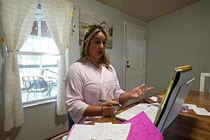 My Hot Step-Mom Uses My Monster Cock In Doggystyle. Tits And Ass Bouncing With Big Tits Blonde Milf Cum On Ass.