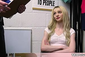 Blonde Stepmom Christie Teaches Stepson Anatomy Lesson on Pussy and Ass